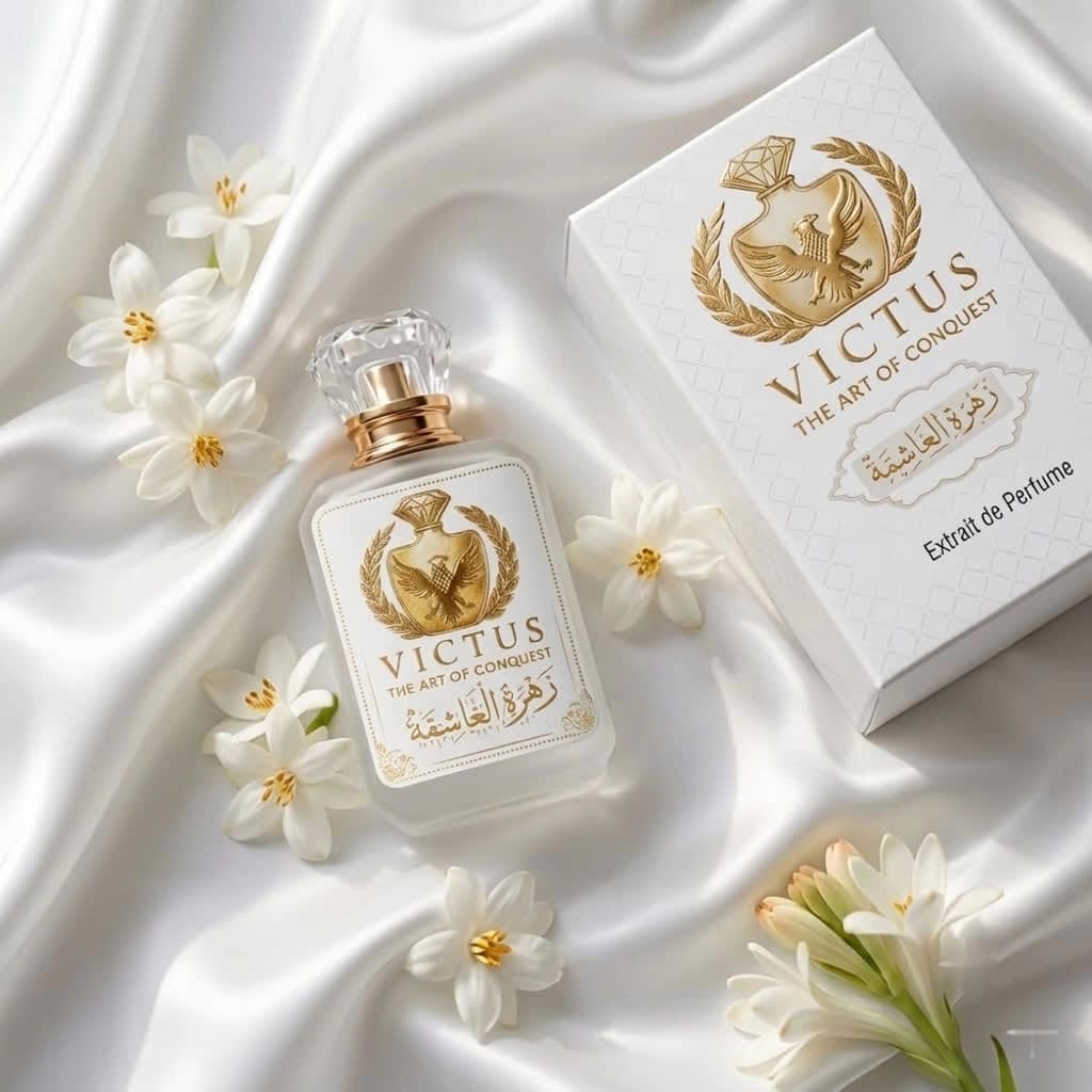 VICTUS زهرة الغاشقة — Extrait de Parfum | 30% Oil Concentration | 24+ Hour Longevity | Jannat Ka Phool | For The Divine