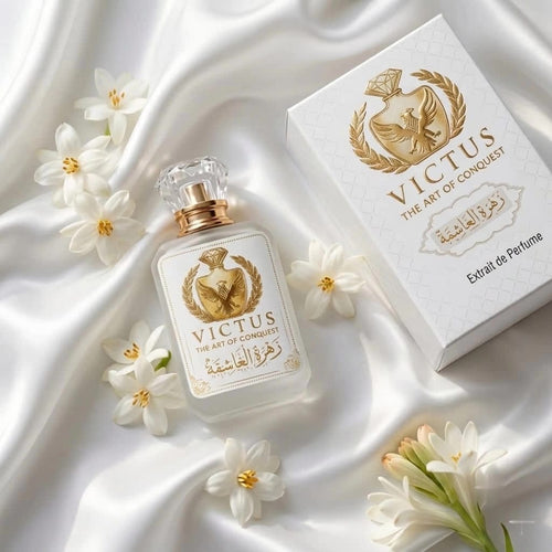 VICTUS زهرة الغاشقة — Extrait de Parfum | 30% Oil Concentration | 24+ Hour Longevity | Jannat Ka Phool | For The Divine