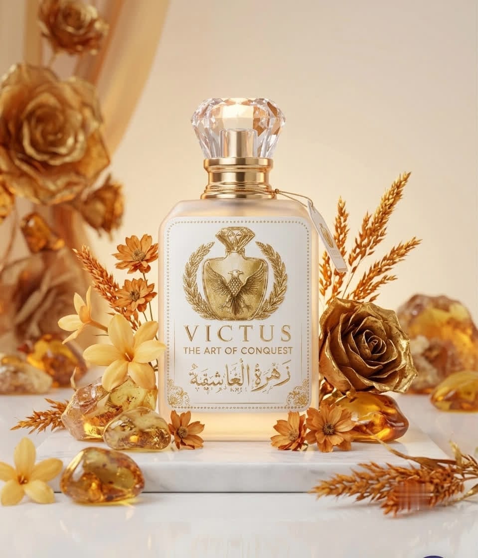 VICTUS زهرة الغاشقة — Extrait de Parfum | 30% Oil Concentration | 24+ Hour Longevity | Jannat Ka Phool | For The Divine